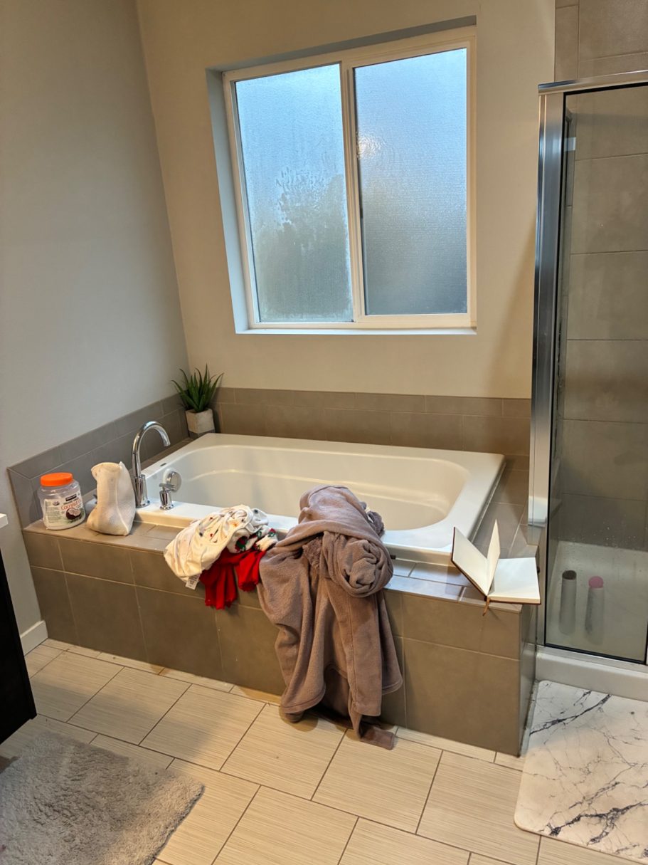 Original bathtub Complete Bathroom Remodel